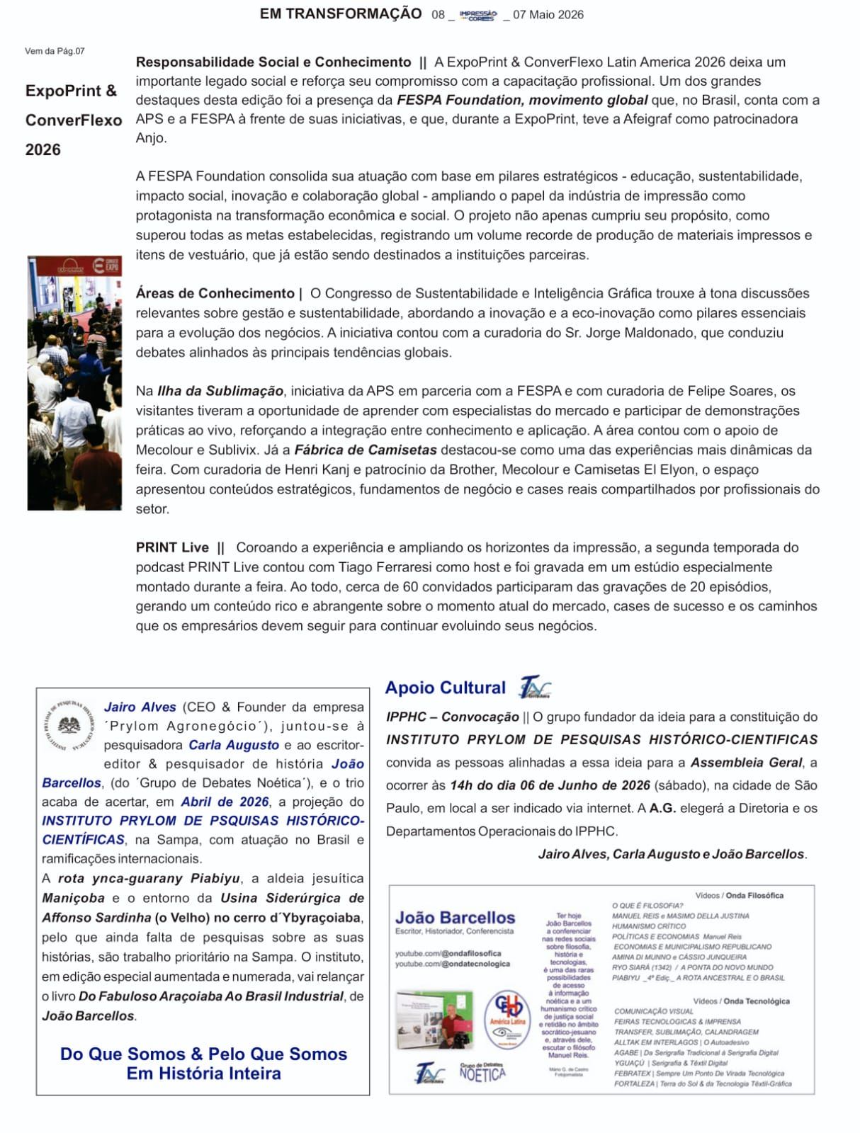 Documento Criação do Instituto